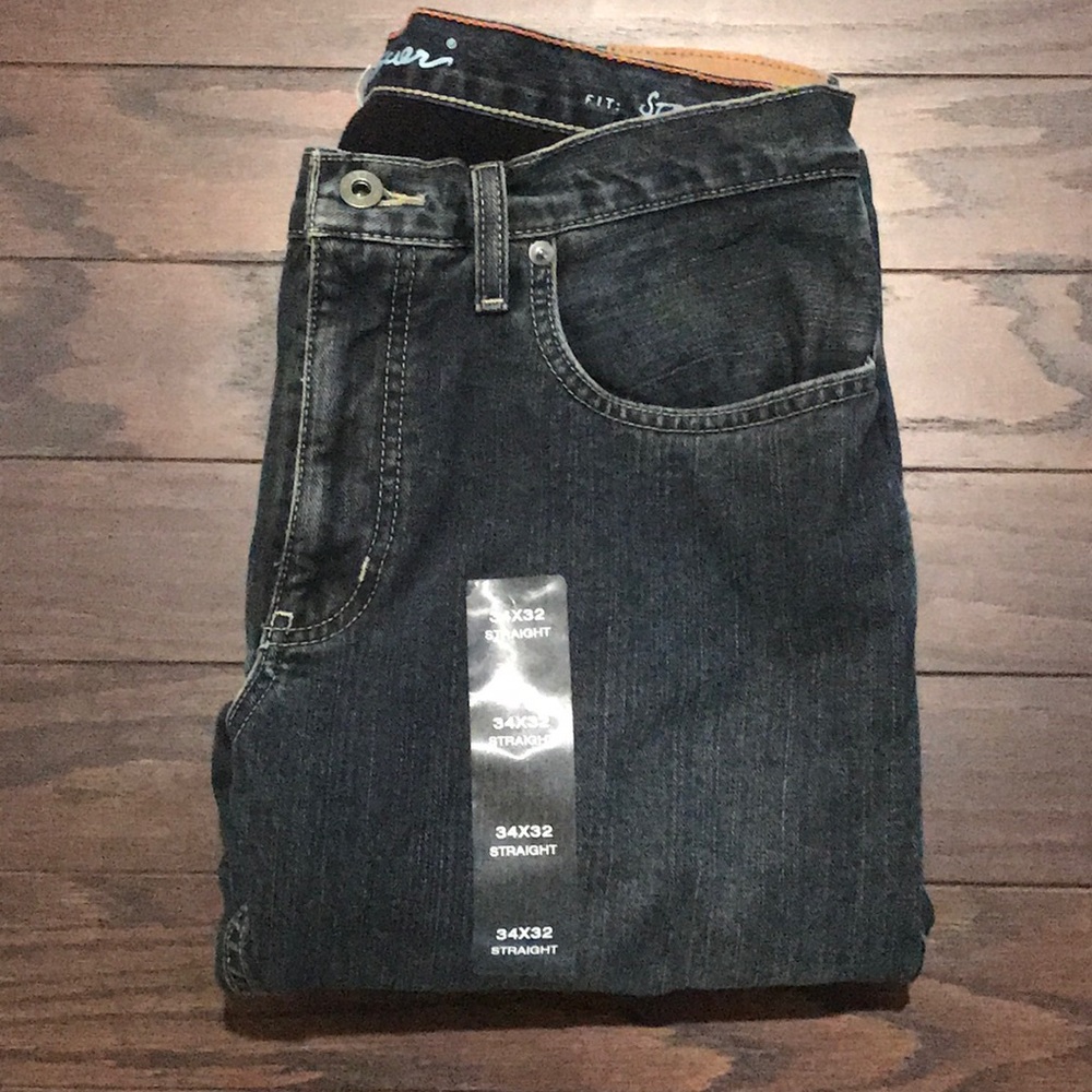 Brand New Eddie Bauer fleece lined jeans